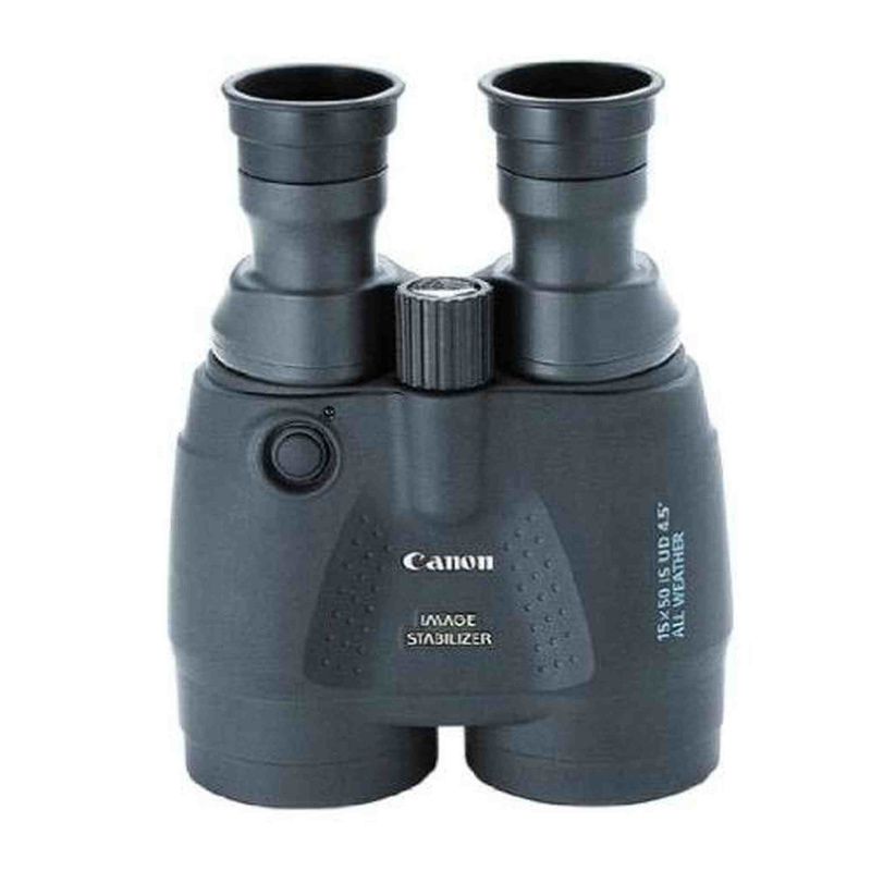 Canon 18x50 Image Stabilization All-Weather Binoculars w/Case, Neck Strap & Batteries International Version (No Warranty (International Model)