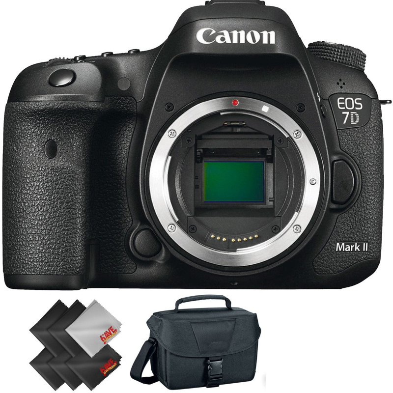Canon EOS 7D Mark II DSLR Camera (Body Only) + 1 Year Warranty (International Model)