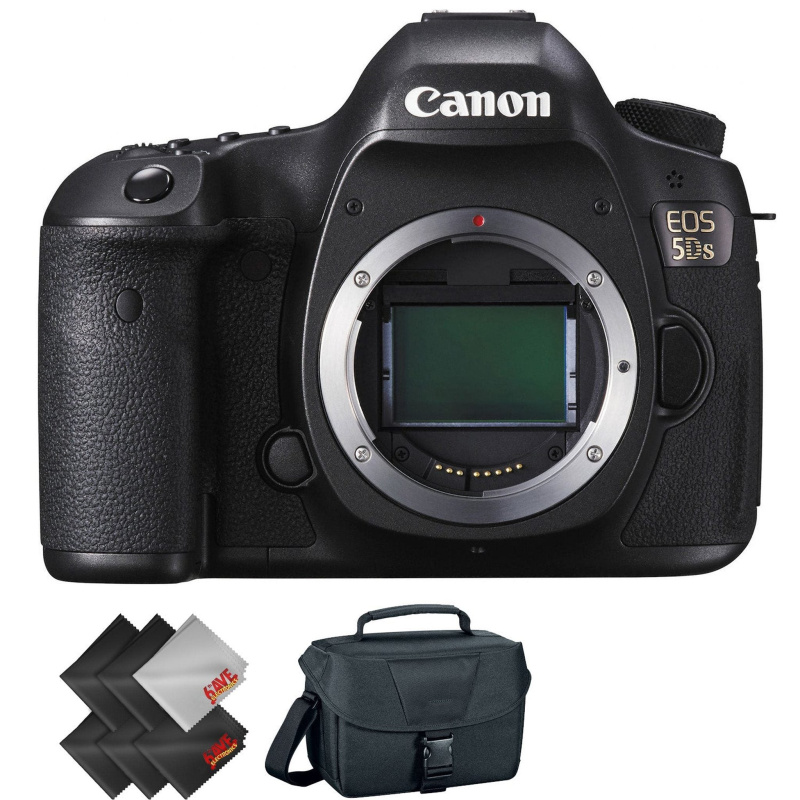 Canon EOS 5DS DSLR Camera (Body Only) + 2 Year Accidental Warranty Bundle (International Model)