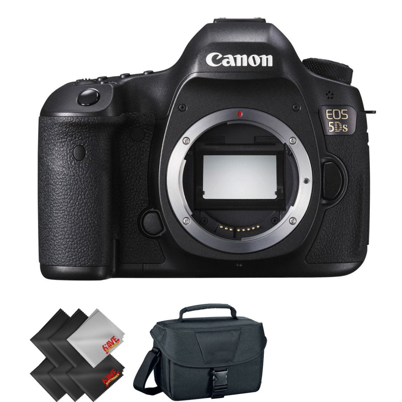 Canon EOS 5DS DSLR Camera (Body Only) + 1 Year Warranty Bundle (International Model)