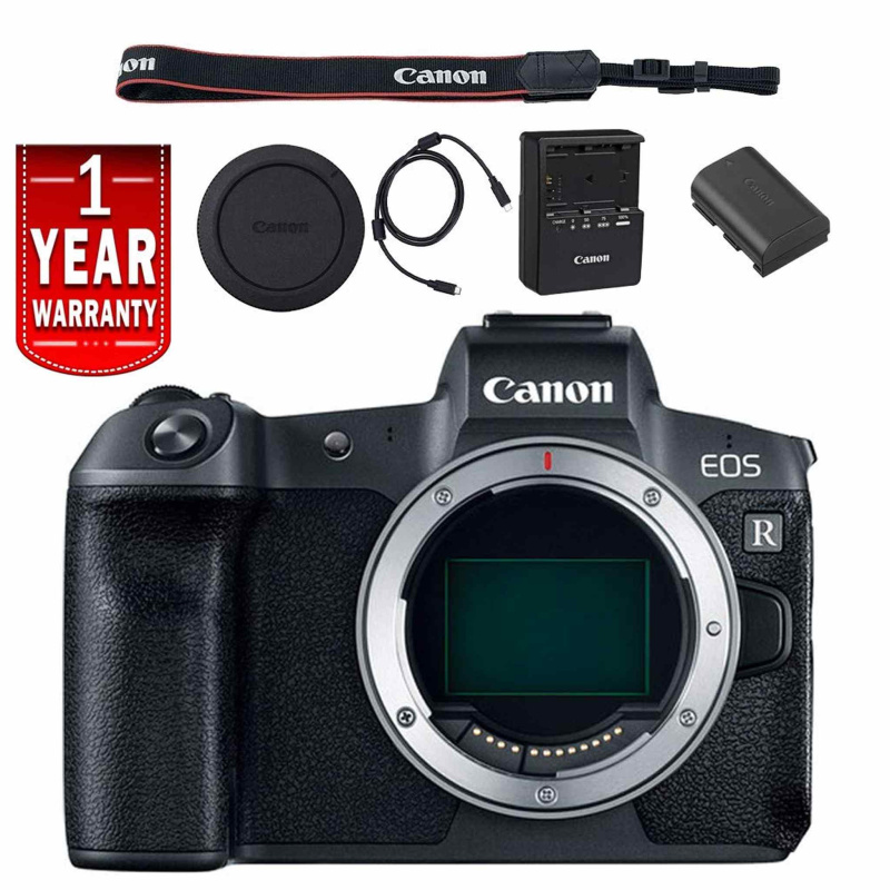 Canon EOS R Mirrorless Digital Camera International Model Base Body Bundle