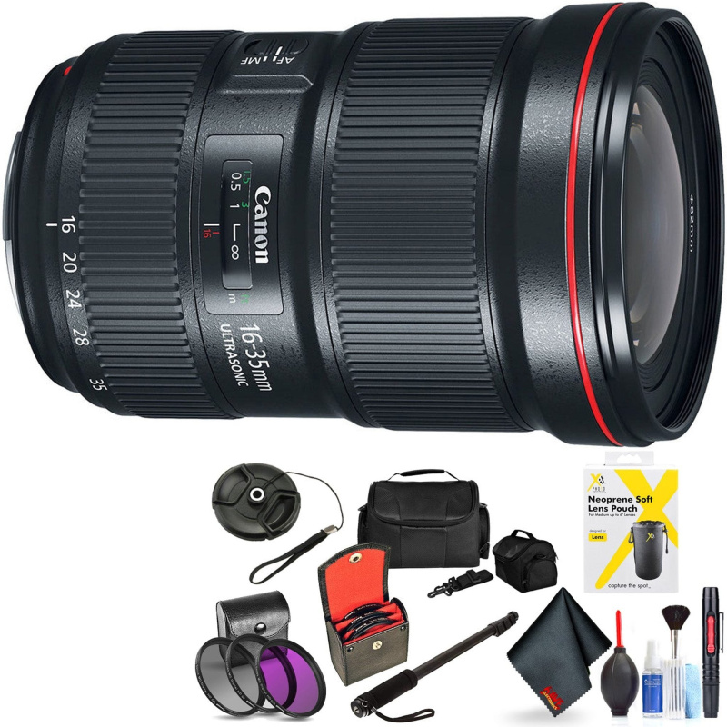 Canon EF 16-35mm F/2.8L Iii USM Lens for Canon 6D, 5D Mark IV, 5D Mark III, 5D Mark II, 6D Mark II, 5Dsr, 5Ds, 1Dx, 1Dx (International Model)