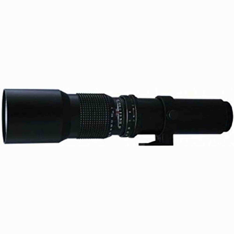 Bower SLY500PC High-Power 500mm f/8 Telephoto Lens for Canon (International Model)