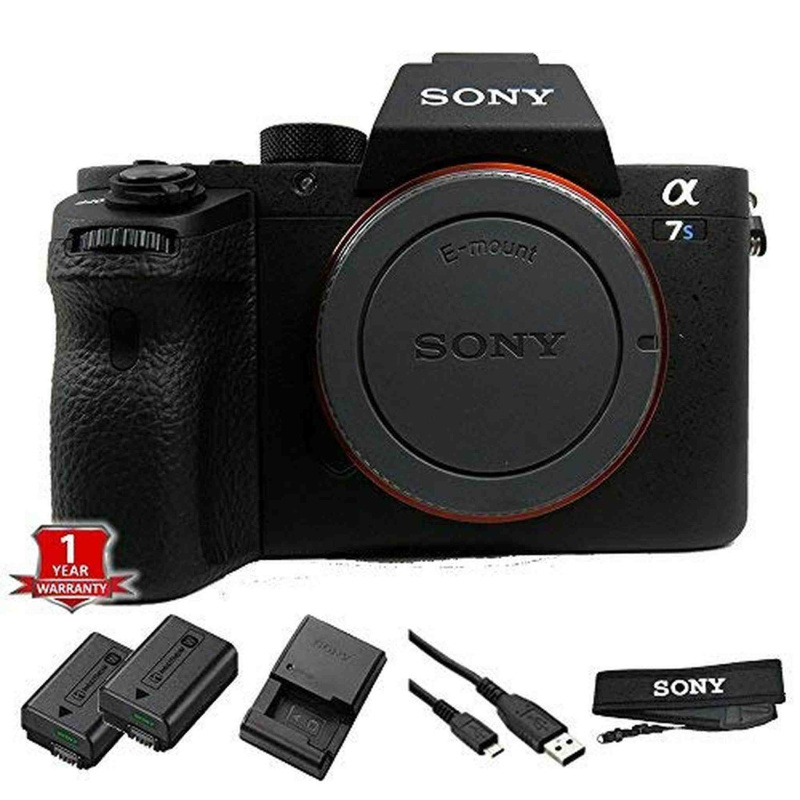 Sony a7S II ILCE7SM2/B 12.2 MP E-Mount Camera with Full-Frame Sensor, Black (International Model) No Warranty