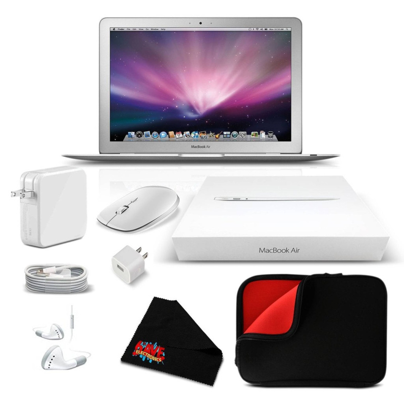 Apple 11.6 Inch MacBook Air Notebook Computer MJVM2LL/A - Bundle