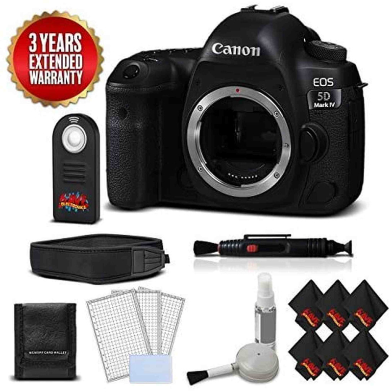 Canon EOS 5D Mark IV DSLR Camera International Version (Body Only) + Professional Cleaning Kit (International Model)