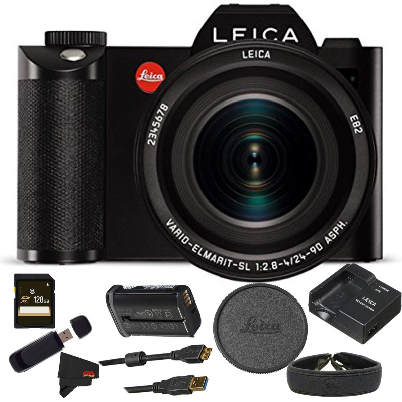 Leica SL (Typ 601) Mirrorless Digital Camera with Vario-Elmarit-SL 24-90mm f/2.8-4 ASPH. Lens Bundle