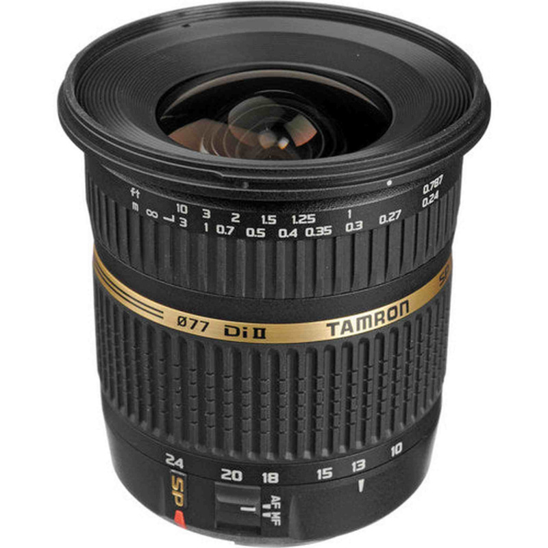 Tamron SP AF 10-24mm f / 3.5-4.5 DI II Zoom Lens For Canon DSLR Cameras (International Model)