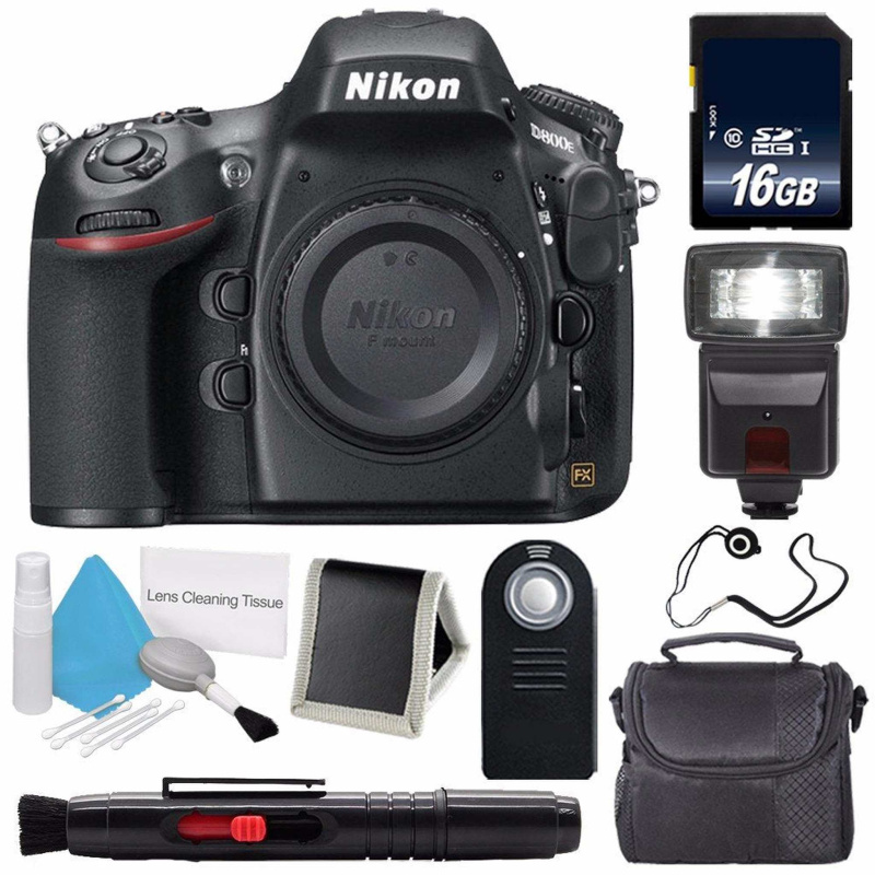 Nikon D800E Digital Camera (Body Only) (International Model) + 16GB Memory Card