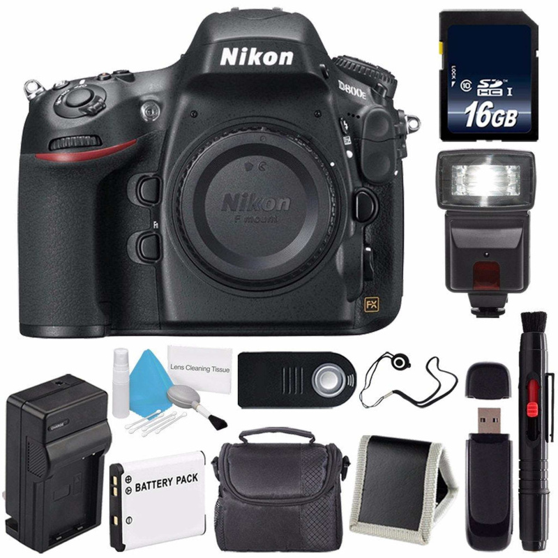 Nikon D800E Digital Camera (Body Only) (International Model) + 16GB Memory Card