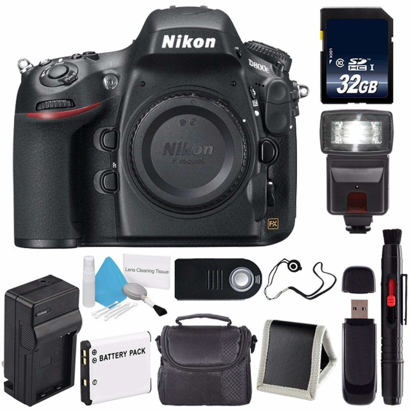 Nikon D800E Digital Camera (Body Only) (International Model) + 32GB Memory Card