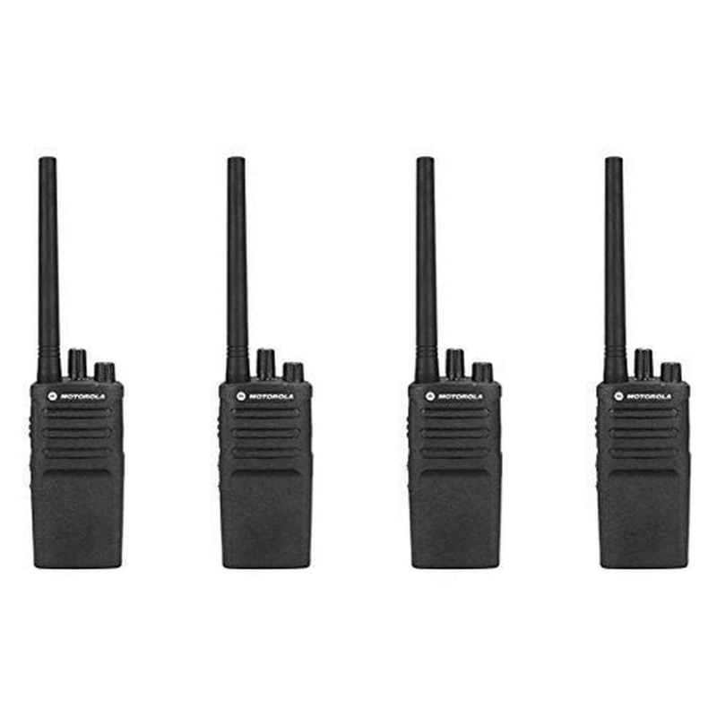4 Pack of Motorola RMV2080 Business Two-Way Radio 2 Watts/8 Channels Military Spec