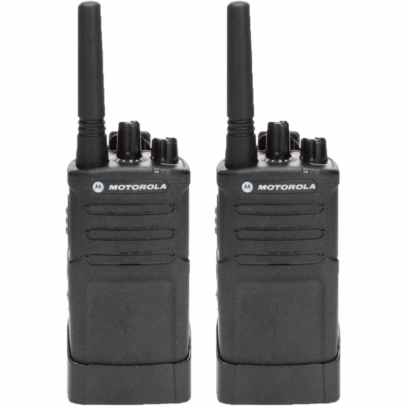 2 Pack of Motorola RMU2080d Business Two-Way Radio LED Display 2 Watts/8 Channels