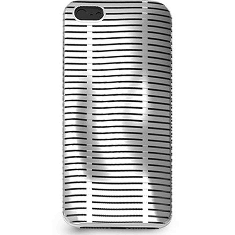 iLuv ICA7T324WHT Topog Mesh softshell Case Protection for Apple iPhone 5 and iPhone 5S - 1 Pack - Retail Packaging - Whi