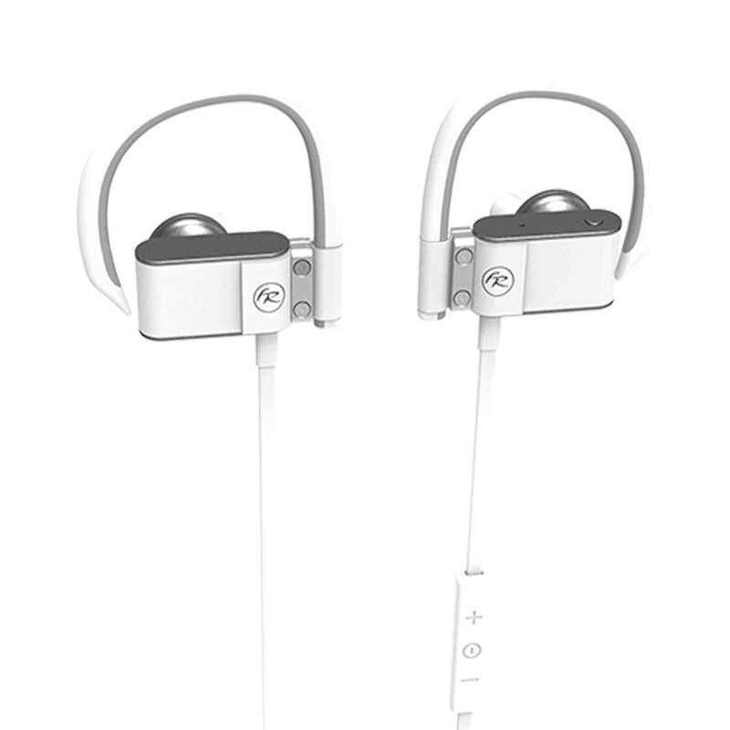Floyd Rose Audio Pro Series Wireless Sport Earbuds with In-Line Microphone, White