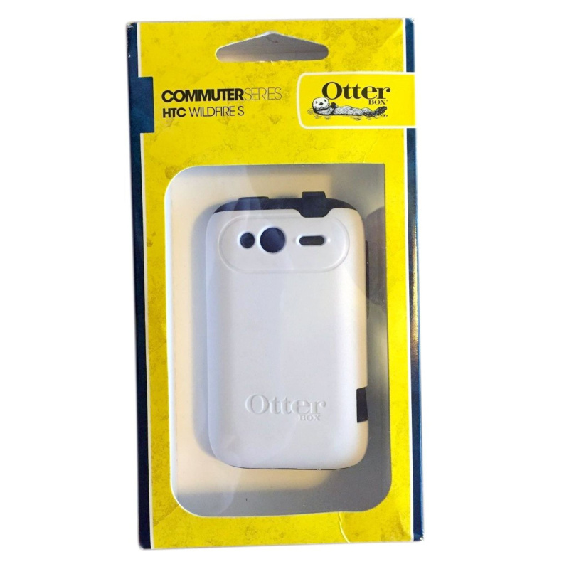 Otterbox HTC4-WLDFR-A2-E4OTR HTC Wildfire S Commuter Series - 1 Pack - Retail Packaging - White