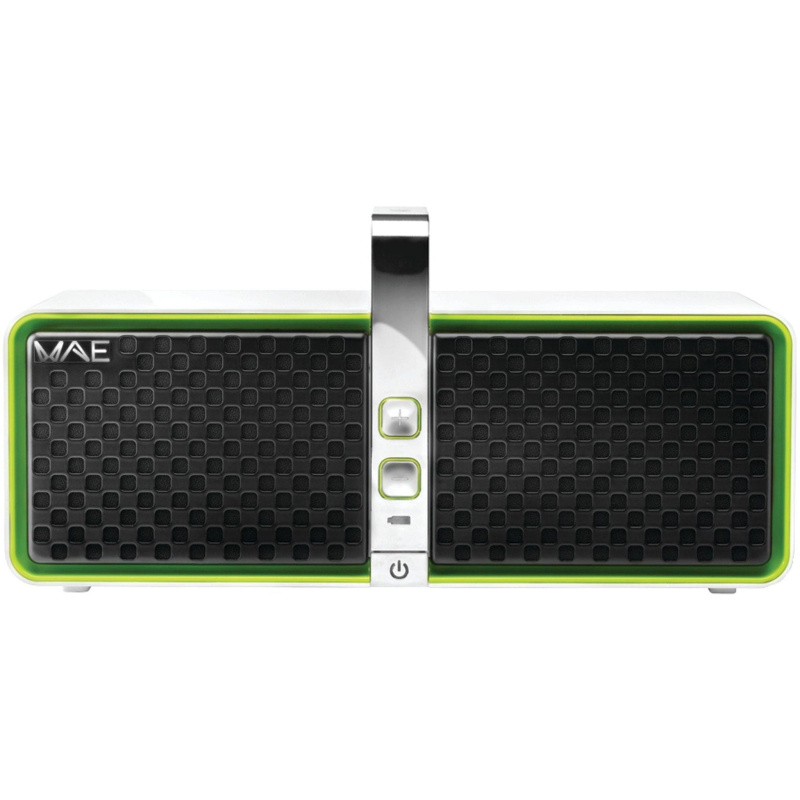 Hercules Wireless Bluetooth Speaker (White/Green)