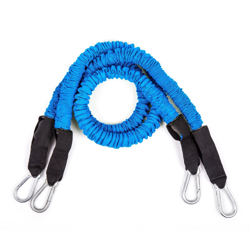 BodyBoss Resistance Bands - Custom Resistance Bands for Total Body Workouts, Blue