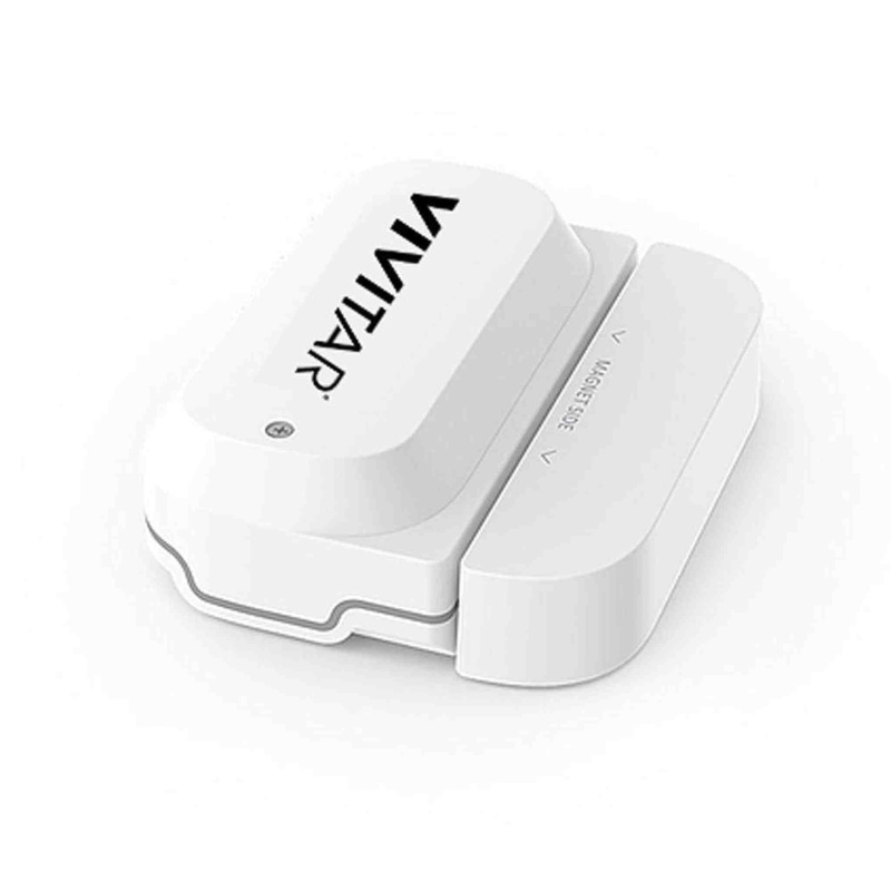 Vivitar WT06 Smart Home Security WiFi Door Sensor, Sends Alert Once Sensor is Triggered, Simple Wi-Fi Setup with App, Individual Tag Settings, Super L