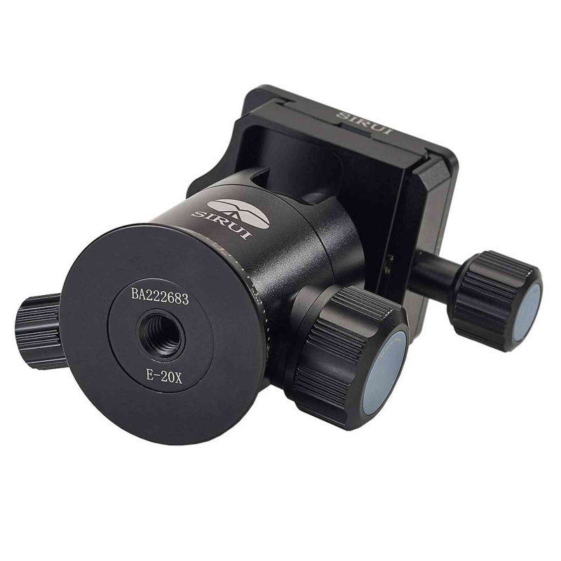 Sirui E-20 Ball Head with TY-50E QR Plate 26.5 LB Capacity
