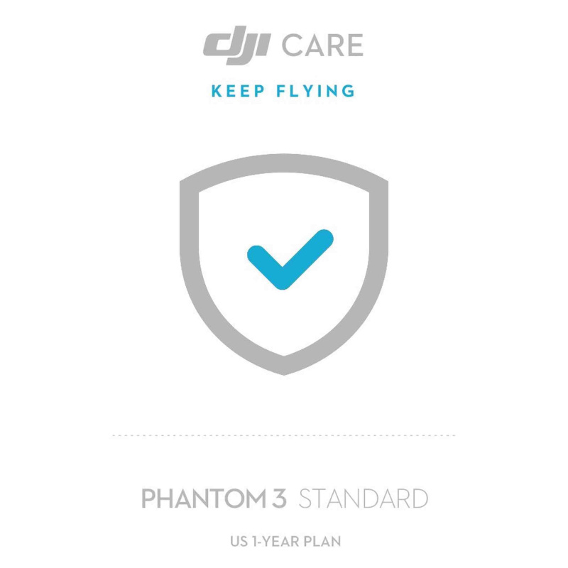 DJI CP.QT.000194 Phantom 3 Standard DJI Care, 1 Year Version (White/Blue)