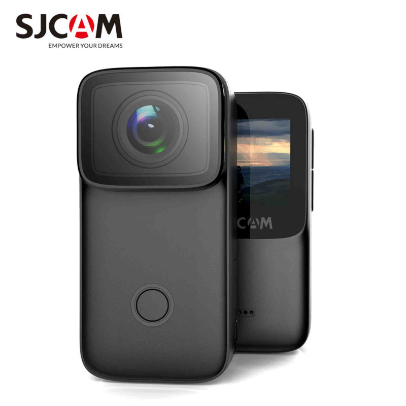 SJCAM C200 4K24FPS Action Camera Ultra HD Underwater Camera 154 Degree Wide Angle 131FT Waterproof Camera Black