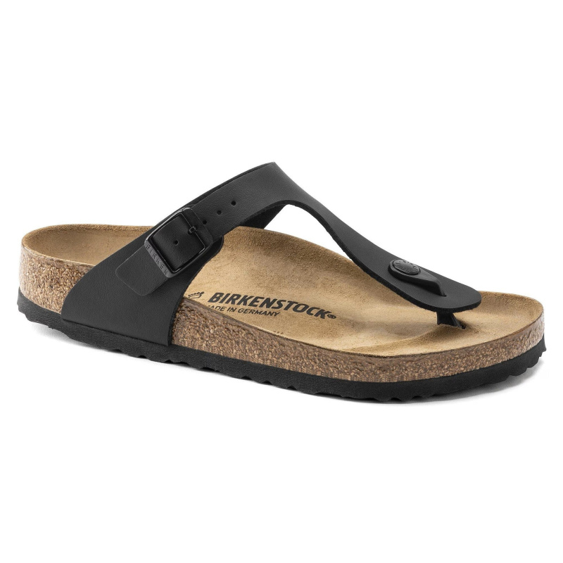Birkenstock Women's Gizeh Black Birko Flor 40 R