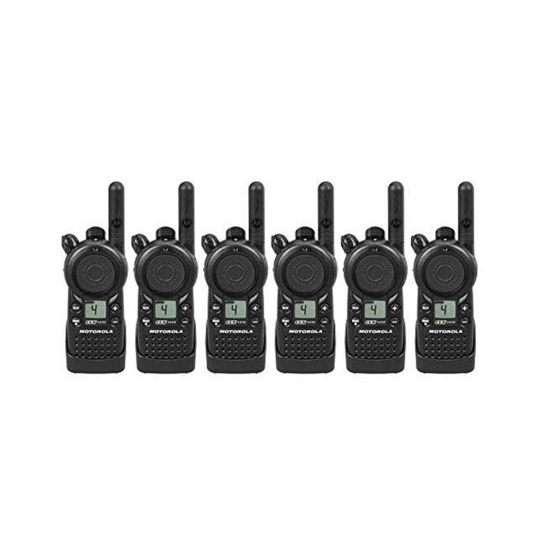 Motorola CLS1410 UHF Frequency Professional Two Way Radio (6-Pack)