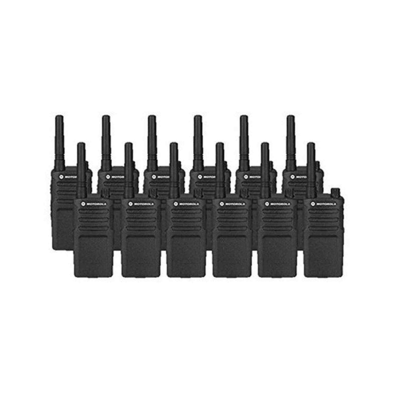 12 Pack of Motorola RMM2050 Two way Radio Walkie Talkies