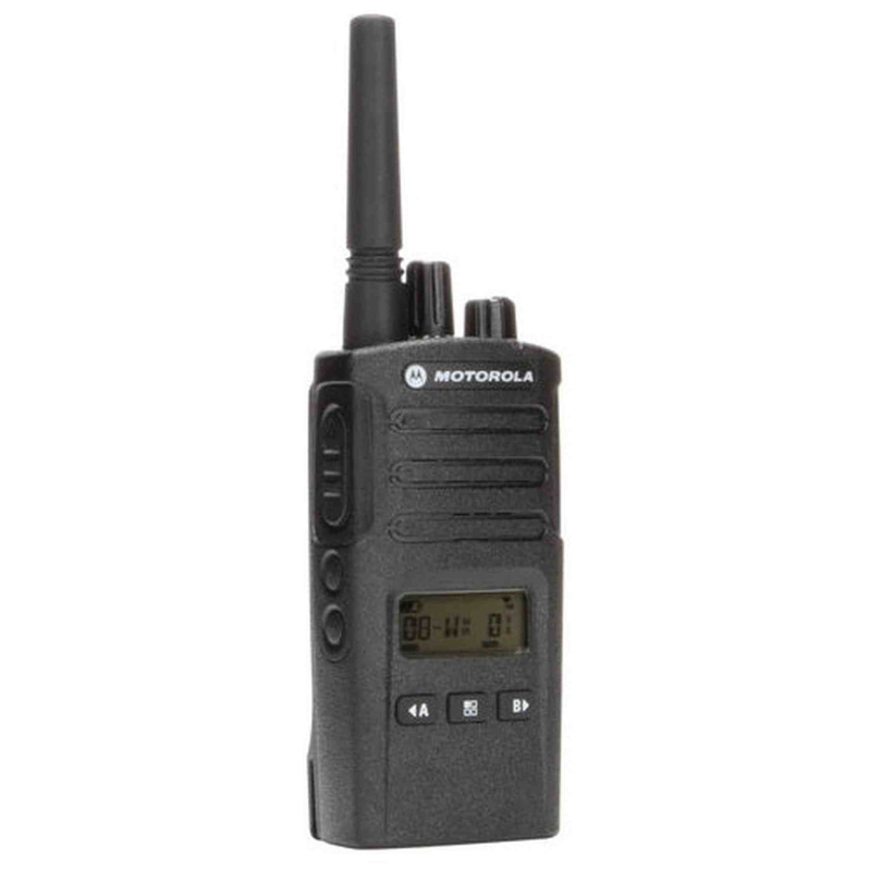 Motorola RMU2080D On-Site 8 Channel UHF Rugged Two-Way Business Radio with Display and NOAA (Black)