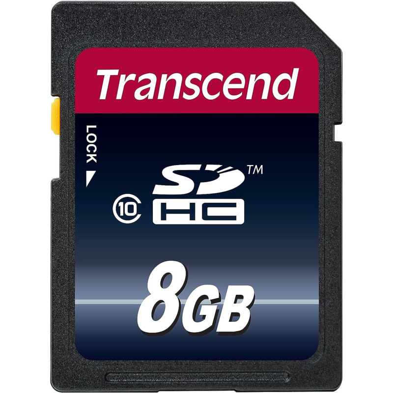 Transcend 8GB Class 10 SDHC Card (TS8GSDHC10)