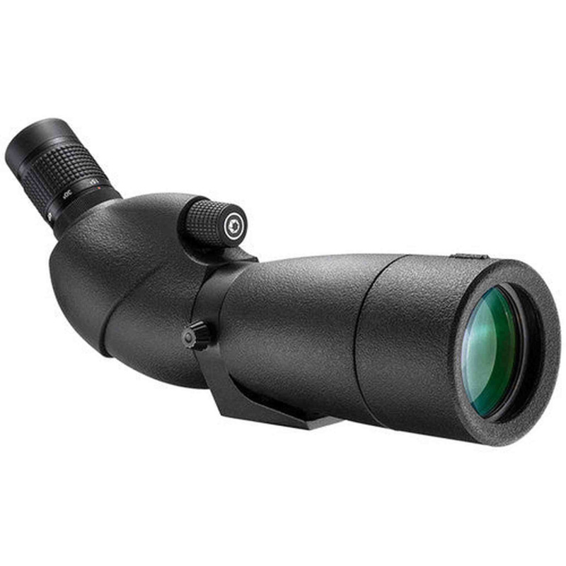 BARSKA AB12356 Level 20-60x65 Waterproof Spotting Scope for Target Shooting and Birding, Black, Model: AD12356