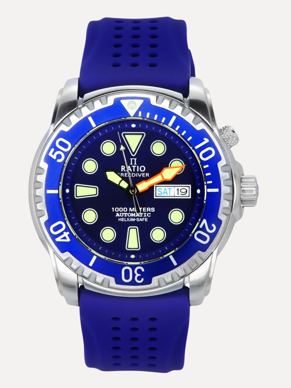 Ratio FreeDiver Version 02 1068HA90-34VA-BLU-V02 Men's Watch