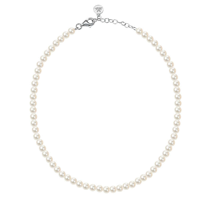Morellato Essential Pearl 925 Silver Necklace SANH01 For Women