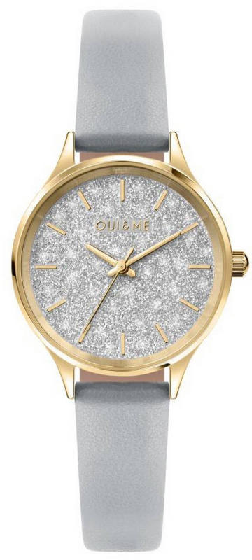 Oui & Me Bichette White Dial Leather Strap Quartz ME010271 Women's Watch