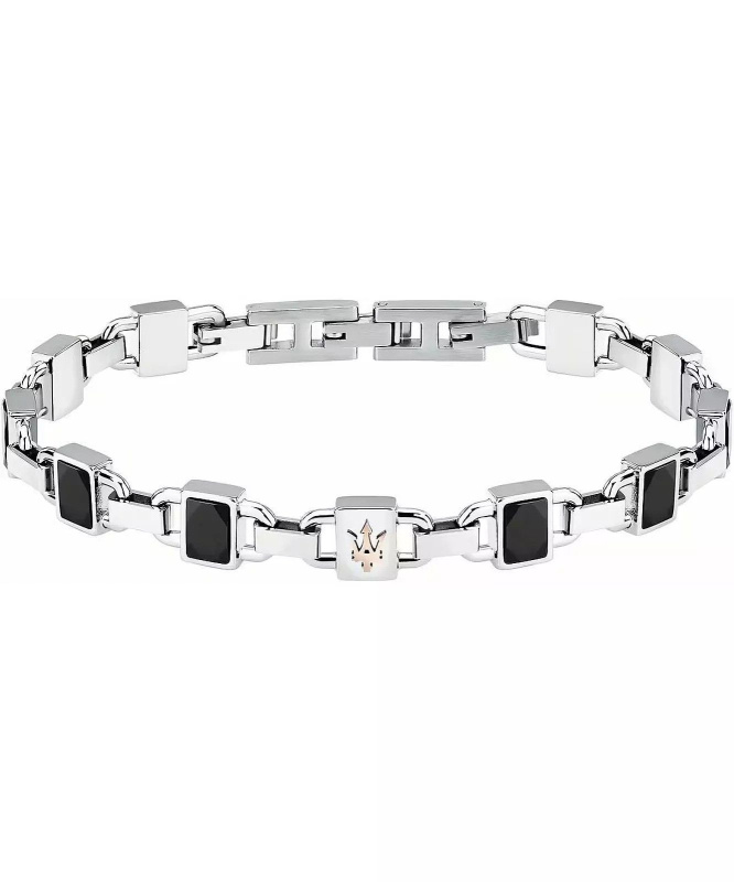 Maserati Steel And Ceramic Bracelet JM424ATZ41 For Men