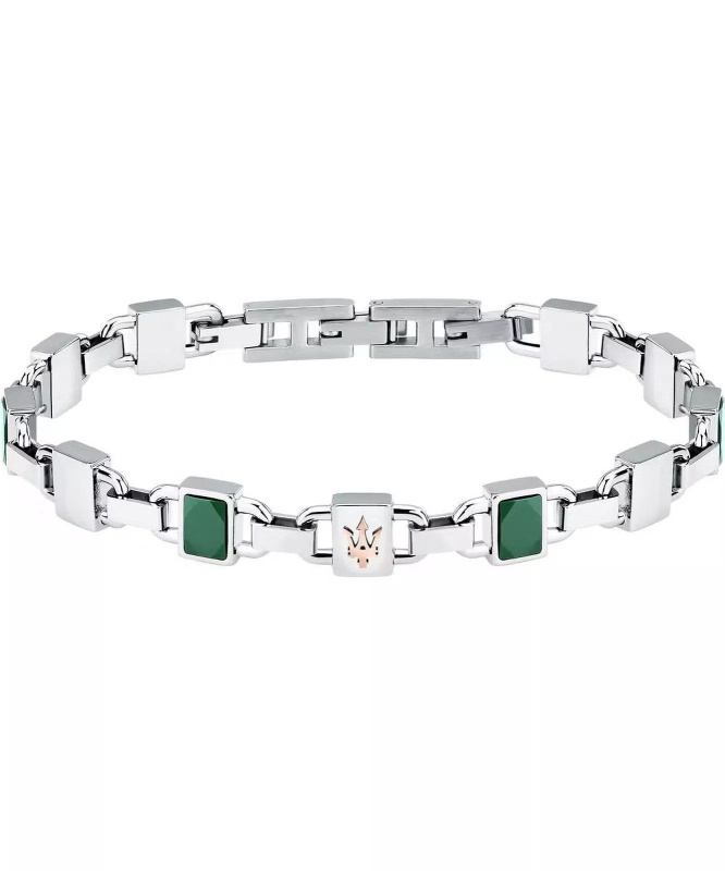 Maserati Steel And Ceramic Bracelet JM424ATZ43 For Men