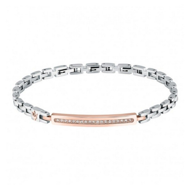 Maserati Iconic Two Tone Steel Bracelet JM424AVD59 For Men