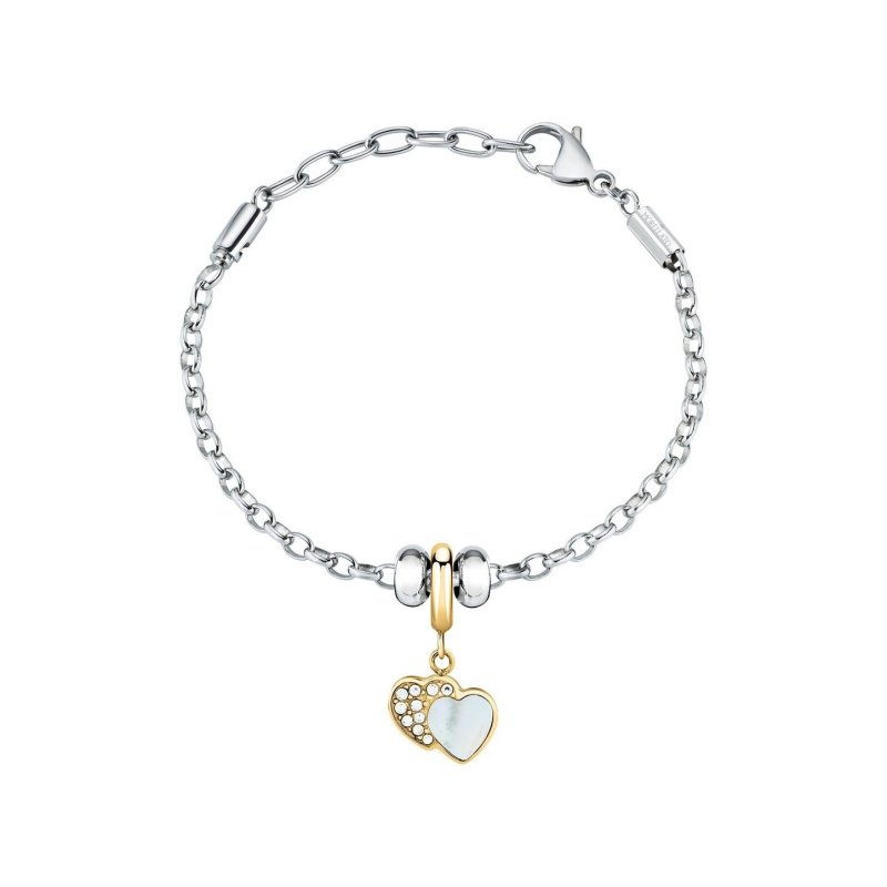Morellato Drops Bracelet With Gold Heart SCZ1371 For Women