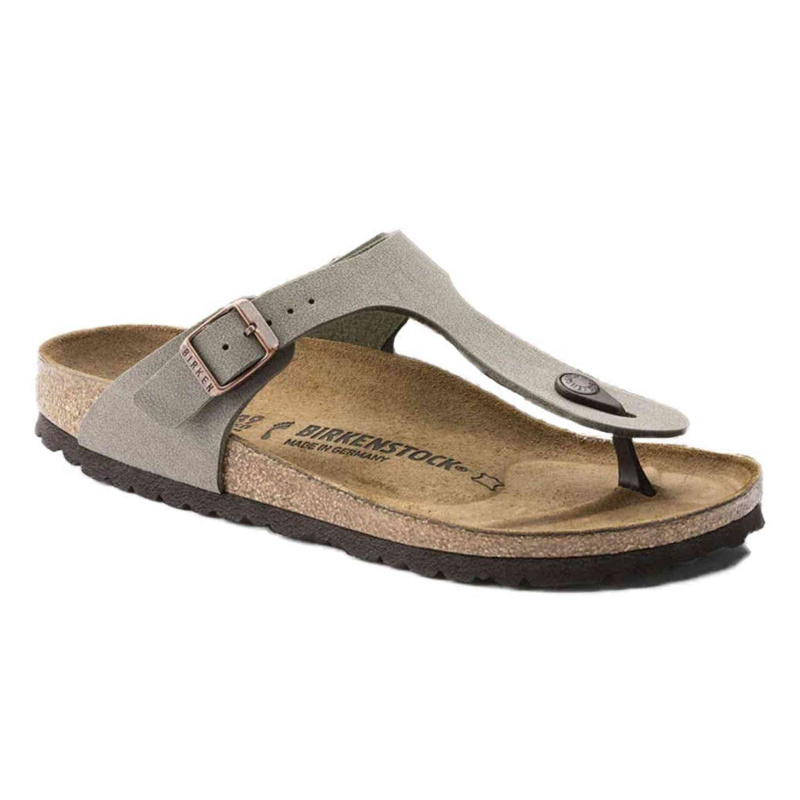 Birkenstock Women's GIzeh Thong Sandal, Stone, 42 M EU/11-11.5 B(M) US