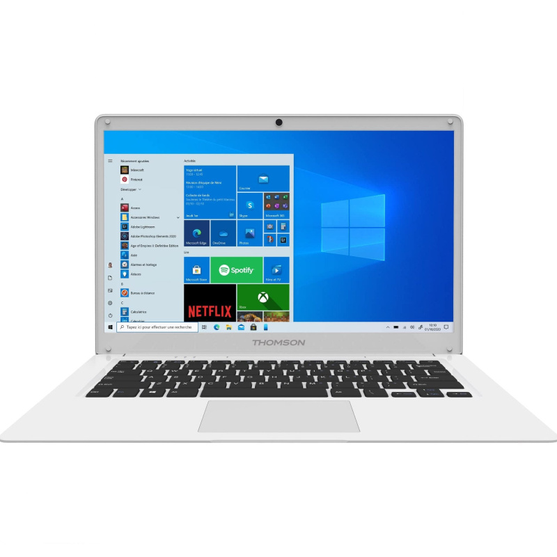 Thomson Laptop NEO14,14.1 Inch, Intel Atom, 4Gb RAM, 64Gb eMMC Storage, Windows 10 - White