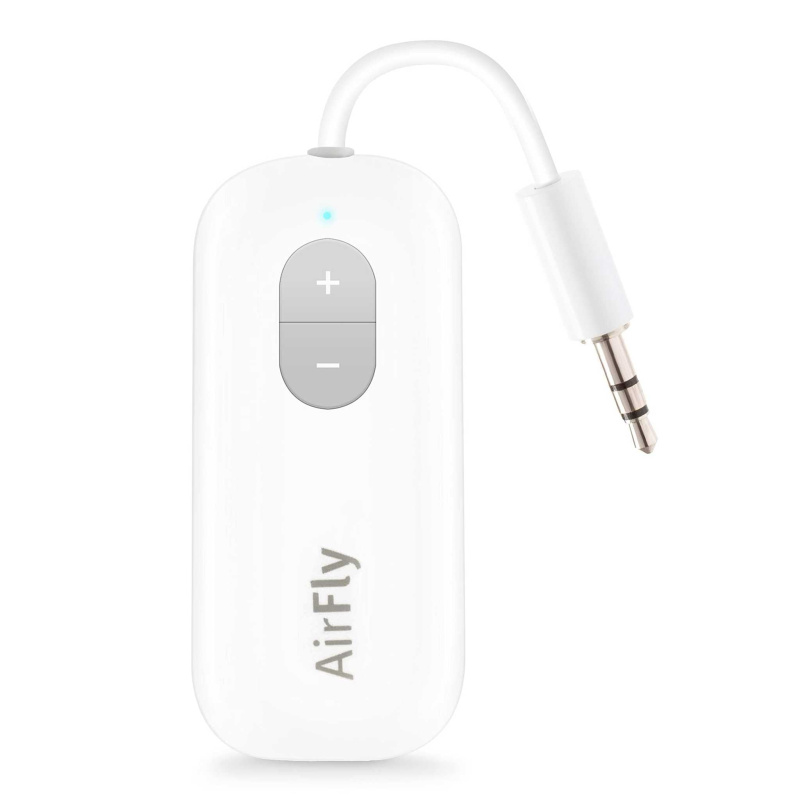 Twelve South AirFly SE, Bluetooth Wireless Audio Transmitter for AirPods/Wireless or Noise-Cancelling Headphones Use with Any 3.5 mm Audio Jack on Air
