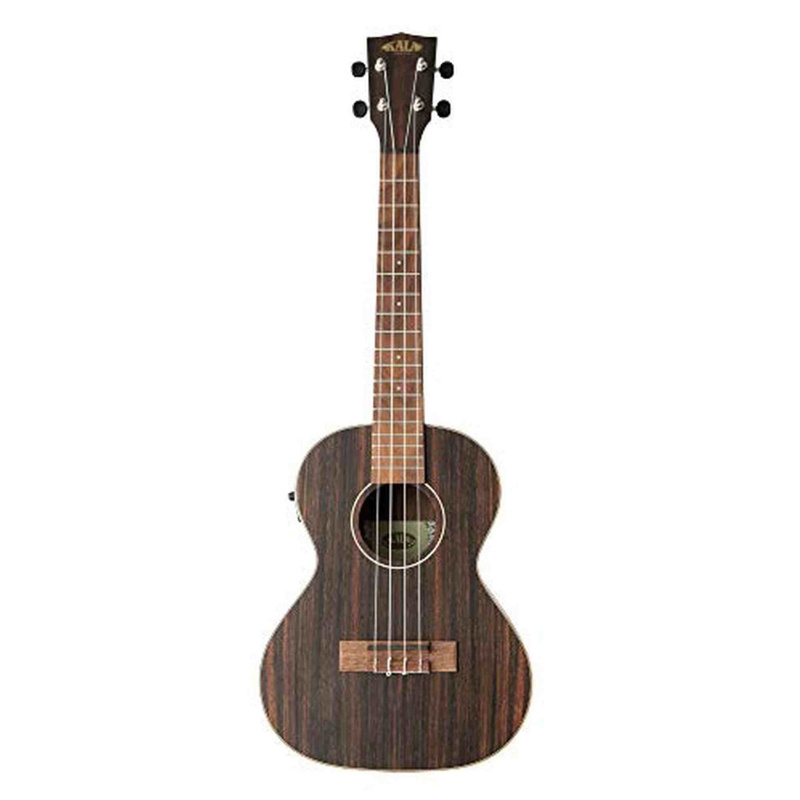 Kala Ukulele, Right, Striped Ebony, Tenor (KA-EBY-TE)