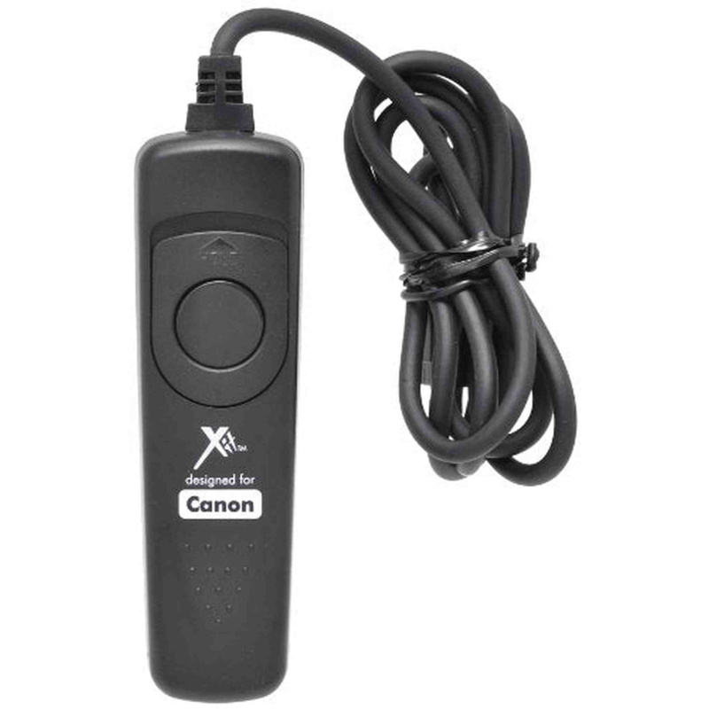 Xit XT60RS Wired Remote Control for Canon T3i+ (Black) (International Model)
