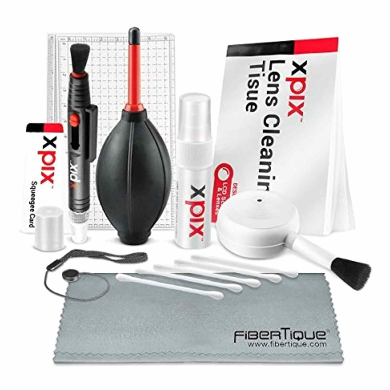 XPIX Deluxe Maintenance Kit for DSLR Cameras, Camcorders and Photo Equipment