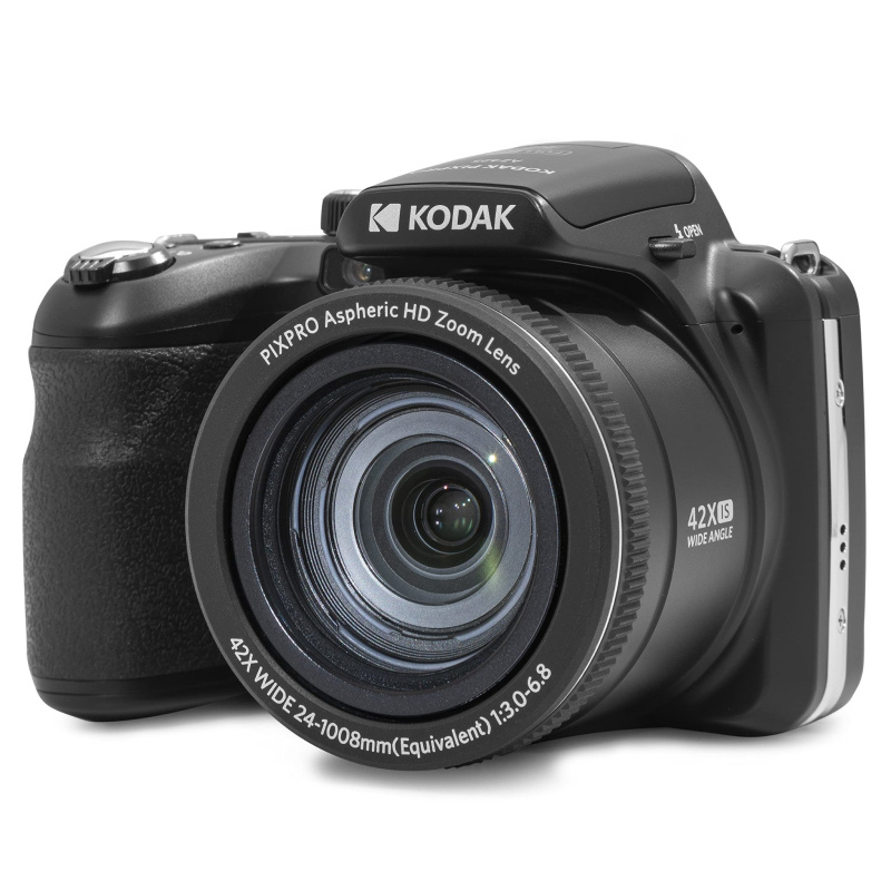 KODAK PIXPRO AZ425-BK 20MP Digital Camera 42X Optical Zoom 24mm Wide Angle Lens 1080P Full HD Video Optical Image Stabilization Li-Ion Battery 3" LCD