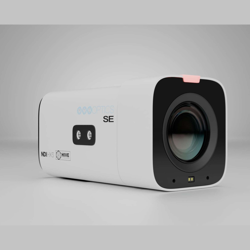 PTZOptics Studio SE Professional Camera, 1080p, NDI HX3, 12X/20X Zoom, HDMI, SDI, USB, IP Output (20X, White)