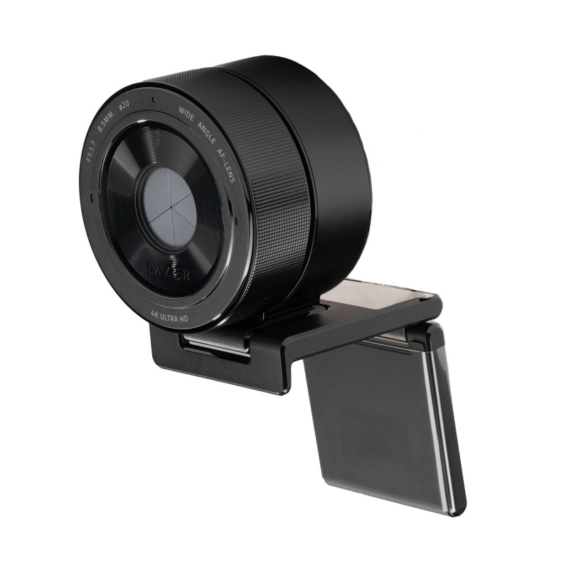 Razer Kiyo Pro Ultra 4K Webcam: Large Sensor - Auto Light Correction - Built-in Mic and Shutter - Pro Grade Content Creation, Streaming, Gaming, Video