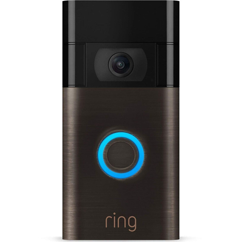 Ring Video Doorbell - 1080p HD video, improved motion detection, easy installation - Venetian Bronze