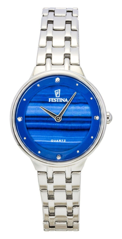 Festina Mademoiselle Stainless Steel Blue Dial Quartz F20600-A Women's Watch